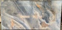Plateau de table en pierre frittée de carbone luxueux et élégant, panneau mural en pierre frittée pour fond de mur TV