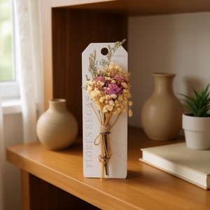 Fiori Secchi ILAN, Bouquet Decorativo di Circa 15 cm - Product Image 2