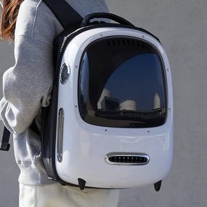 Leichte bequeme Katzen hunde rucksack tasche Belüfteter Katzen rucksack träger mit eingebautem Ventilator - Product Image 2