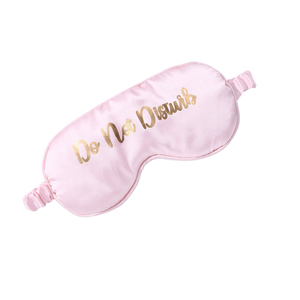 Lettres en gros Ne pas déranger Satin Masque <span class=keywords><strong>pour</strong></span> les yeux en soie Rose Eye Sleep Cover <span class=keywords><strong>pour</strong></span> <span class=keywords><strong>maman</strong></span> Fille <span class=keywords><strong>Cadeau</strong></span> de mariée - Product Image 1