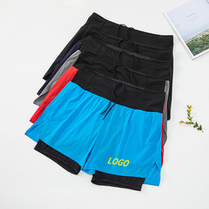 Vêtements de sport décontractés pour hommes <span class=keywords><strong>avec</strong></span> logo personnalisé en gros <span class=keywords><strong>Short</strong></span> de gym <span class=keywords><strong>avec</strong></span> poches zippées <span class=keywords><strong>Short</strong></span> de course d'entraînement <span class=keywords><strong>avec</strong></span> doublure en tissu peigné - Product Image 1
