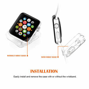 Protector de TPU transparente personalizado para <span class=keywords><strong>Apple</strong></span> <span class=keywords><strong>Watch</strong></span>, funda protectora para <span class=keywords><strong>Apple</strong></span> <span class=keywords><strong>Watch</strong></span> Series <span class=keywords><strong>SE</strong></span> 7 6 5 - Product Image 4