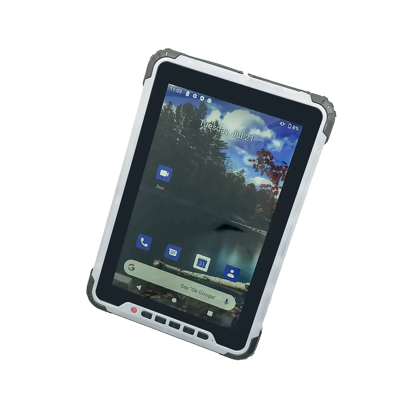 10 인치 견고한 안드로이드 태블릿 GMS CE 인증서 태블릿 pc 4G LTE 북미 gps glonass 4G lte 밴드