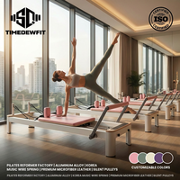 Reformer Pilates OEM d'usine, Reformer Pilates en aluminium durable pour studio, Reformer Pilates en aluminium et ensembles complets de Cadillac pour studio