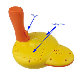 Lucky Toys Bubble Flying Disc Style Canard Flying Bubble <span class=keywords><strong>Gun</strong></span> Jouets pour Enfants Jouant Ufo Flying Bubble Duck <span class=keywords><strong>Gun</strong></span> Toy - Product Image 4