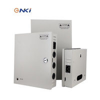 Alimentation CCTV en boîtier métallique AC/DC 12V15A180W-18CH 110V/220V, sortie unique haute efficacité 12V pour caméra CCTV
