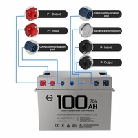 48V 160Ah Marine LiFePO4 Batterie IP67 Wasserdichte Lithium-Batterie für Boot Yacht Trolling-Motor Tiefzyklus-Akku