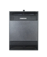 Subwoofer actif néodyme 18 pouces 1000W 2 canaux en alliage de titane étanche audio haute résolution portable système PA basses profondes