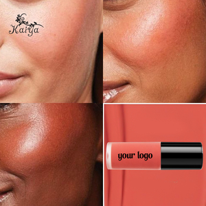 Logo personnalisé aspect naturel soleil embrassé visage cosmétique plusieurs nuances lisse haut Pigment fard à joues facile à mélanger Vegan fard à joues liquide - Product Image 2