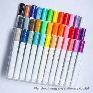 GF Acrylic <strong>Marker</strong> Pen Set 12/24/36 Colors Large Capacity Water-Based DIY Painting <strong>Factory</strong> Direct Sale 2208 Plastic Material - Product Image 5