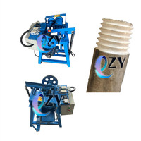 Machine d'exportation pour la fabrication de vis de manches de balai, machine à manches de balai en bois