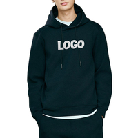 Sweat-shirts de sport de luxe personnalisés pour hommes, de haute qualité, avec impression en relief laminée