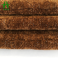 Tissu jacquard chenille en polyester et élasthanne Mulinsen Textile avec effet métallique