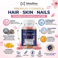 Gomitas Veganas de Biotina de Alta Potencia, 60 Unidades, 2 Diarias, para un Cabello Saludable, Uñas Fuertes y Refuerzo del Sistema Inmunitario