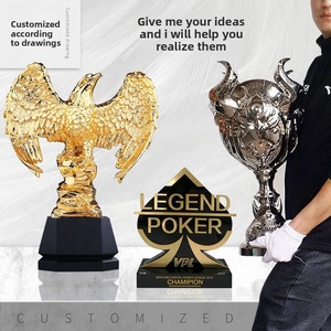 Trofeo Personalizzato con Apertura a Stampo, Design Creativo, Forma Personalizzabile, Elettroplaccatura, Personalizzazione Privata per Premi e Commemorazioni - Product Image 1