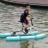 Vélo aquatique gonflable pour enfants, style SUP, ponton flottant plat, cadre en aluminium, profilé, facile à ranger, personnalisé, de Chine, Lumark