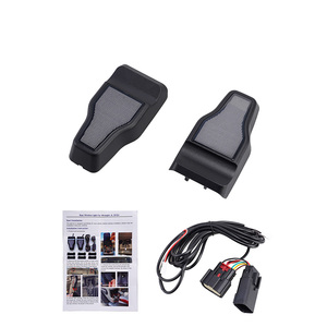Couverture de garniture de charnière de vitre arrière <span class=keywords><strong>pour</strong></span> feux de freinage, feux de recul et feux antibrouillard de hayon de voiture Jeep Wrangler JL 2018-2021 - Product Image 1