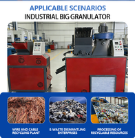 Machine de recyclage de câbles en cuivre à petite capacité, granulateur de câbles usagés, déchiqueteuse de câbles à vendre – Offre Spéciale