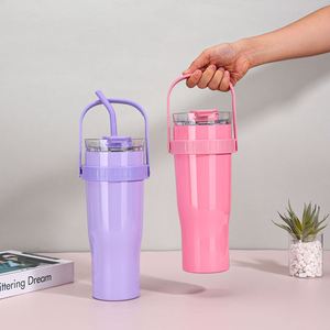 Vaso Térmico de Acero Inoxidable de 40 oz, Ecológico, Personalizado, Promocional, de Gran Capacidad, con Asa, para Exteriores - Product Image 4