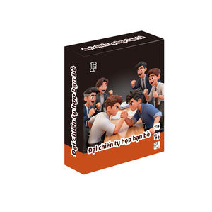 Jeu de cartes à thème <span class=keywords><strong>Battle</strong></span> <span class=keywords><strong>Royale</strong></span> 55 pièces - Jeu de société et de rôle vietnamien pour 2 à 8 joueurs, boîte colorée - Product Image 5