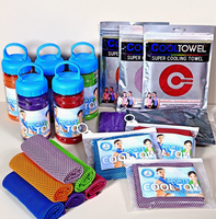 Serviette de sport rafraîchissante personnalisée en gros, séchage rapide, super absorbante, multi-usage pour le fitness, les voyages et les activités de plein air