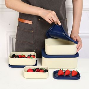 New Food-grade Silicone <b>Lunch</b> <b>Box</b> Wholesale Microwave Heating Fresh Storage <b>Box</b> <b>Compartment</b> Sealed <b>Lunch</b> <b>Box</b> - Product Image 2