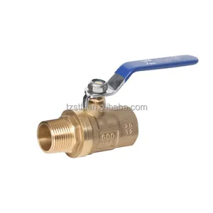 Midwest Control 3/4" Mpt x Fpt Brass Ball Valve 600 Psi Cwp