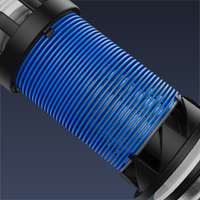 Système de filtration d'eau autonettoyant pour toute la maison BRISKSPRING, préfiltre à sédiments à lavage manuel, filtration 40-300 microns, 5 T/H