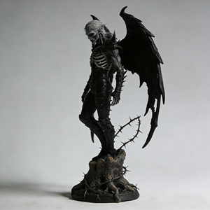 Scultura di Satana come Signore di Questo Mondo - Product Image 3
