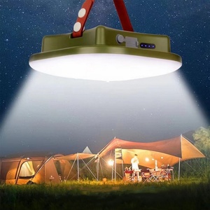 Lámpara de Camping LED Impermeable IPX4 con Certificación CE, Luz Blanca Cálida Recargable, 4 Modos de Intensidad Regulable, Base Magnética, 13500mAh, 1 Año de Garantía - Product Image 1
