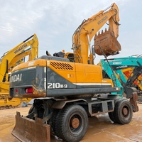 Excavadora Hyundai 210W-9S Usada Original de Corea 2025 210W-9 210-9S 220LC-9s 210 Maquinaria de Construcción Usada 210w9s