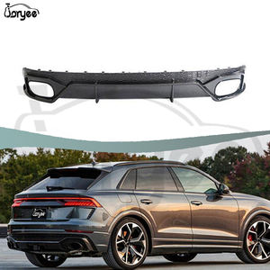 Diffuseur de pare-chocs arrière en fibre de carbone de haute précision, kit de carrosserie, pièces de voiture pour <span class=keywords><strong>Audi</strong></span> <span class=keywords><strong>RS</strong></span> <span class=keywords><strong>Q8</strong></span> 2021 2022, accessoire de réglage - Product Image 2