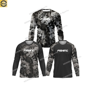 Customized Upf50+ Quick-Drying <b>Uv</b> Moisture-Wicking Windproof Long-Sleeved Sun Shirt Performance Fishing Shirts - Product Image 5