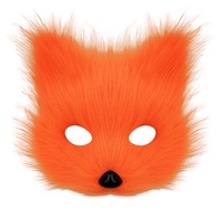 Ensemble de costumes d'Halloween comprenant des gants de renard simulés, une queue de renard en peluche, des accessoires de cosplay faits à la main pour la Journée des enfants