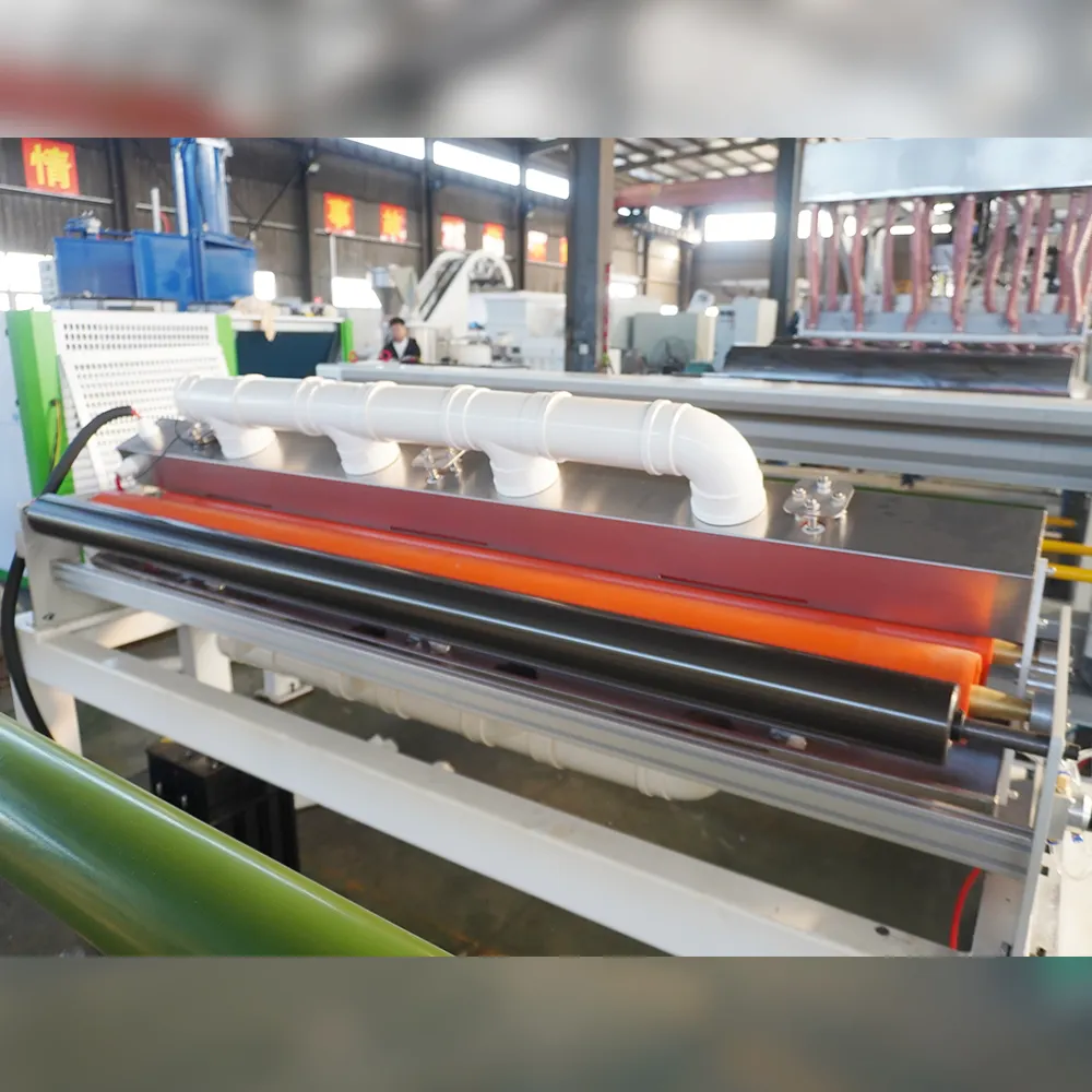 100% línea de producción de película soluble en agua fría de bordado PVA degradable máquina de fabricación de películas PVA