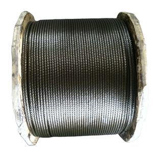 เชือกลวดสลิงเหล็กมาตรฐานสูงแบบจุ่มร้อนไฟฟ้ากัลวาไนซ์สำหรับลากต้นไม้ในป่า - Product Image 1