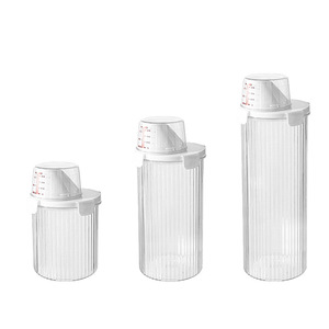 Pet Food Airtight Container 800Ml 1350Ml 1800Ml Cylinder Clip On Lid For Cat Dog Food Storage - Product Image 5
