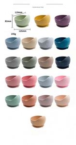 Platos de Silicona para Bebés, Plato de Alimentación para Niños, Vajilla Libre de BPA, Platos para Frutas, Tazón de Cena para Bebés - Product Image 2