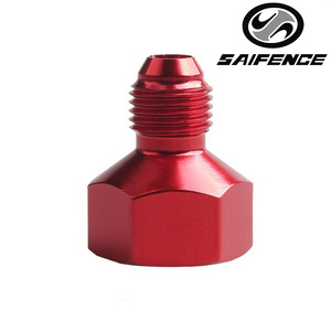 Adaptador de aleación de aluminio AN8 a AN6, AN10 a AN8, AN12 a AN10, rojo y negro, para conversión de manguera de enfriador de aceite - Product Image 5