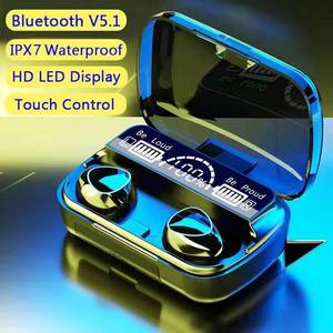Hot bán M10 TWS BT Tai nghe không dây thể thao tai nghe không thấm nước Hifi BT 5.1 LED hiển thị cảm ứng điều khiển tai nghe Earbuds - Product Image 2