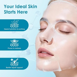 <span class=keywords><strong>Mascarilla</strong></span> Facial Calmante Cica <span class=keywords><strong>para</strong></span> <span class=keywords><strong>Piel</strong></span> <span class=keywords><strong>Sensible</strong></span>, Alivio del Enrojecimiento, <span class=keywords><strong>Mascarilla</strong></span> de Colágeno Recombinante <span class=keywords><strong>con</strong></span> Pantenol B5, Cuidado Reparador de la Barrera Cutánea - Product Image 2
