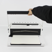 Ofitech-Machine à relier les cahiers à double spirale en métal A4, agrafeuse, livret de bureau