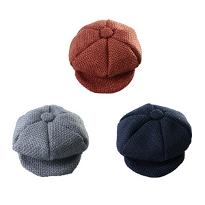 Boina Clásica Bordada Estilo Caballero para Perros y Gatos - Sombrero para Mascotas para Todas las Estaciones, Cumpleaños - Product Image 5