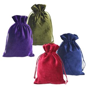 <b>Drawstring</b> Gift Bags 15 Assorted Color Christmas Holiday Party Bags Jewelry <b>Pouches</b> - Product Image 1