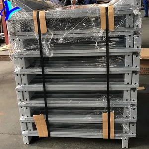 China Supplier Warehouse Heavy Duty Steel Pallet For Rice Storage
