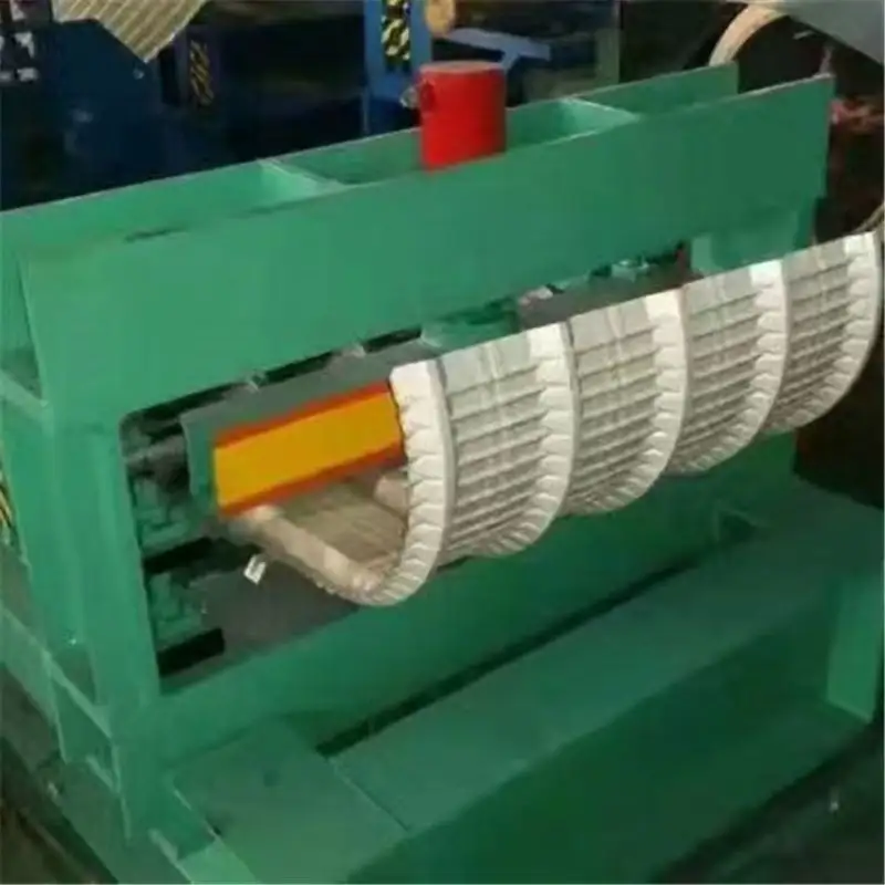 Gebogen Voormalige Machinehoek Kleur Stalen Dakplaten Hydraulische Boog Camber Curving Rolvormmachine