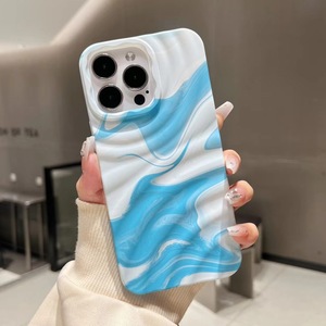 Masson nước dính Colorful thiết kế mô hình sóng cho Apple trường hợp đối với <span class=keywords><strong>iPhone</strong></span> 12 13 14 15 - Product Image 2