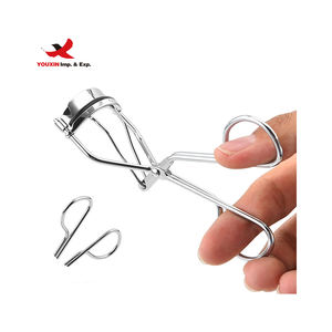 Mixed Procurement Low Price FENGFLY Eyelash Curler Private Label Silver Stainless Steel Customized Logo Mini Curler Eyelash - Product Image 2