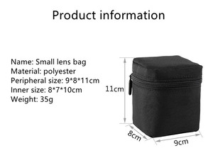 Universel épais extérieur compact portable étanche <span class=keywords><strong>mini</strong></span> PTZ étui sac étendu lentille pochette <span class=keywords><strong>mini</strong></span> DSLR caméra protecteur lentille sac - Product Image 6