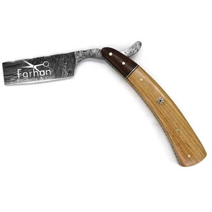 RZ มีดโกน YAKIMA Series E ใบมีดเหล็กดามัสกัส5Oz 6.75ปิด3 Blade.5เปิด - Product Image 3